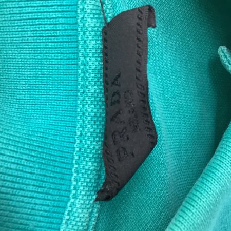 PRADA プラダ メンズ ポロシャツ SIZE M エメラルドグリーン