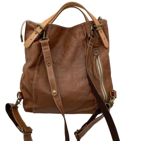 KISSORA キソラ レザー リュック ブラウン