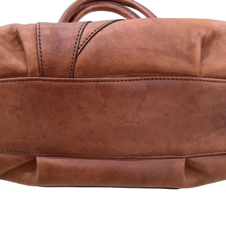 IBIZA イビサ レディース ハンドバッグ レザー ブラウン