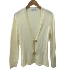 Salvatore Ferragamo サルヴァトーレフェラガモ メンズ カーディガン SIZE M ライトイエロー Bランク
