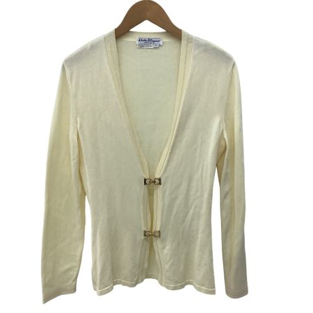 Salvatore Ferragamo サルヴァトーレフェラガモ メンズ カーディガン SIZE M ライトイエロー