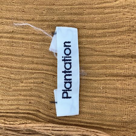 plantation プランテーション ISSEY MIYAKE イッセイミヤケ ショール ブラウン