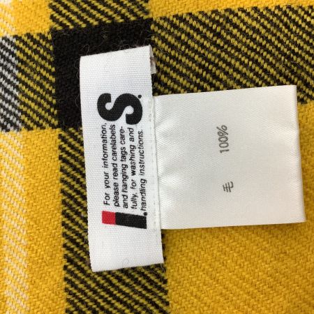 ISSEY MIYAKE イッセイミヤケ I,S ストール IS14-AD006 イエロー×ブラック