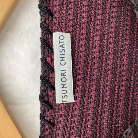 tsumori chisato ツモリチサト ISSEY MIYAKE イッセイミヤケ レディース ニット SIZE M アイボリー×ワインレッド×ネイビー