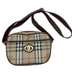 Burberrys バーバリーズ ショルダーバッグ チェック ベージュ Cランク