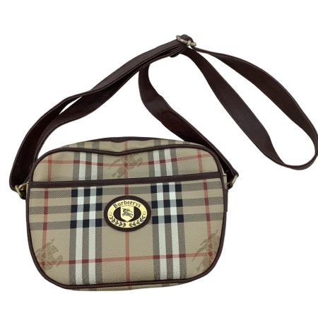 Burberrys バーバリーズ ショルダーバッグ チェック ベージュ