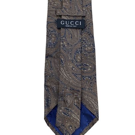 GUCCI グッチ メンズ ネクタイ ペイズリー柄