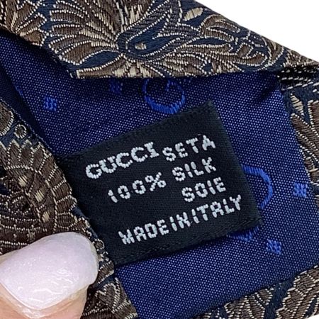 GUCCI グッチ メンズ ネクタイ ペイズリー柄