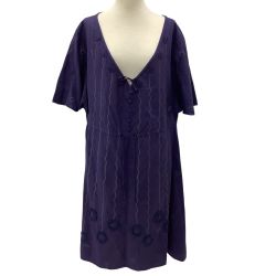 ISSEY MIYAKE Haat Haat レディース ワンピース SIZE 2 HA84FH502 パープル Bランク