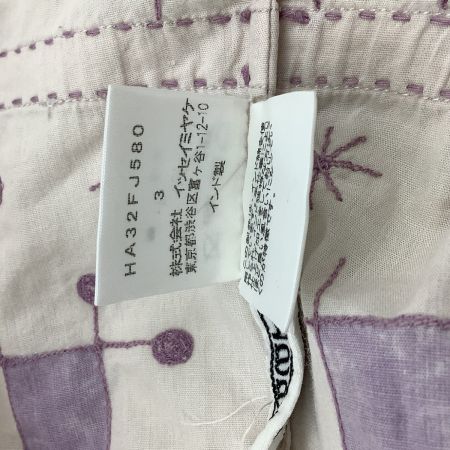 ISSEY MIYAKE イッセイミヤケ Haat レディース カットソー SIZE 3 HA32FJ580 ピンク