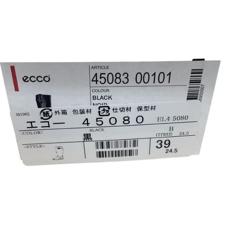 ecco エコー レディース ロングブーツ　SIZE 39(24.5cm) ブラック