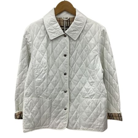 BURBERRY LONDON バーバリーロンドン レディース キルティングジャケット SIZE 13号 ホワイト