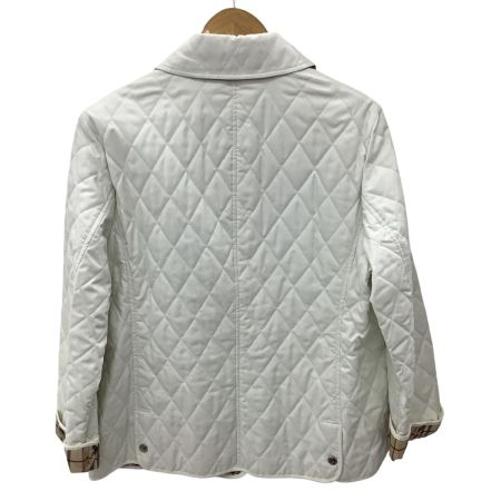BURBERRY LONDON バーバリーロンドン レディース キルティングジャケット SIZE 13号 ホワイト
