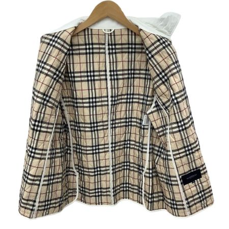 BURBERRY LONDON バーバリーロンドン レディース キルティングジャケット SIZE 13号 ホワイト