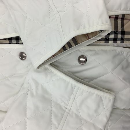 BURBERRY LONDON バーバリーロンドン レディース キルティングジャケット SIZE 13号 ホワイト