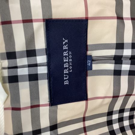 BURBERRY LONDON バーバリーロンドン レディース ジャケット コーデュロイ SIZE 42 アイボリー