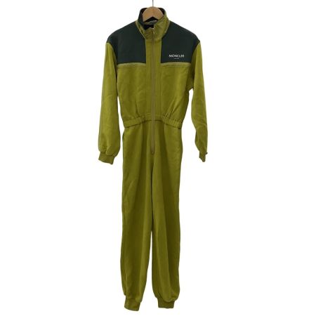 MONCLER モンクレール asics アシックス Vintage メンズ ジャンプスーツ インナーセット SIZE S SMU651 オリーブ