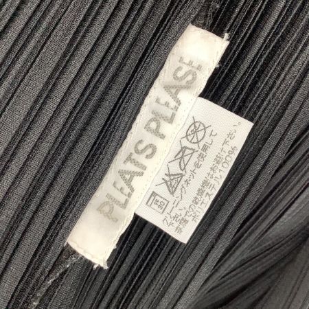 ISSEY MIYAKE イッセイミヤケ PLEATS PLEASE カーディガン SIZE 3 PP05-JO001 ブラック