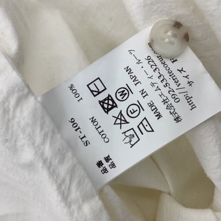 Veritecoeur ヴェリテクール レディース シャツワンピース SIZE Free ホワイト