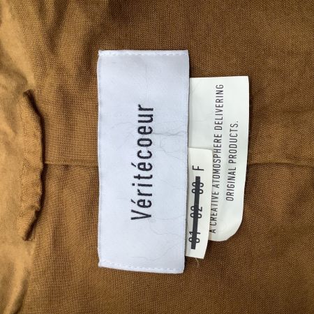 Veritecoeur ヴェリテクール レディース コート SIZE Free キャメル
