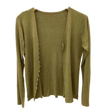 JURGEN LEHL ヨーガンレール レディース カーディガン SIZE M オリーブ