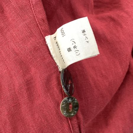 JURGEN LEHL ヨーガンレール レディース ワンピース SIZE M レッド