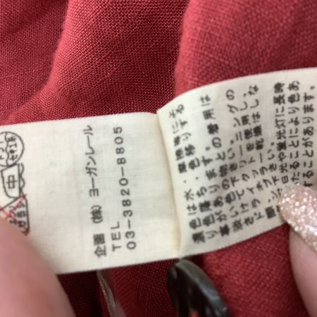 JURGEN LEHL ヨーガンレール レディース ワンピース SIZE M レッド