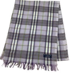 BURBERRY LONDON バーバリーロンドン ストール  パープル Bランク