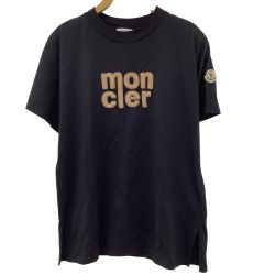 MONCLER モンクレール レディース Tシャツ SIZE S ブラック Bランク