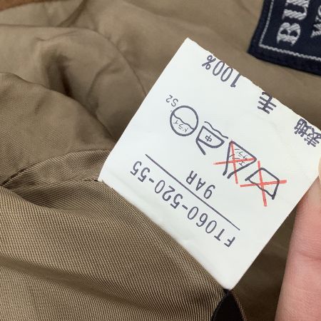 Burberrys バーバリーズ レディース ウール＆カシミア ロングコート SIZE 9AR FT060-520-55 ライトブラウン