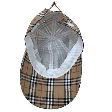 BURBERRY GOLF バーバリー 帽子 キャップ チェック  BFK71-001 ベージュ