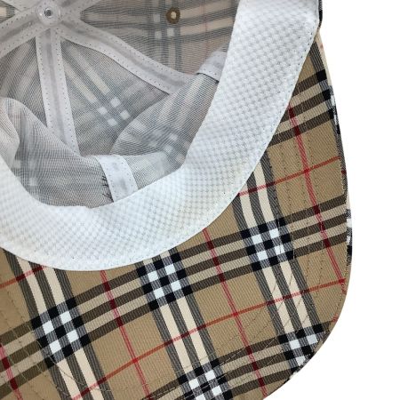 BURBERRY GOLF バーバリー 帽子 キャップ チェック  BFK71-001 ベージュ