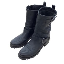 COLE HAAN コールハーン レディース ショートブーツ SIZE 6B(23cm相当) F16-BT W00198 ブラック Bランク