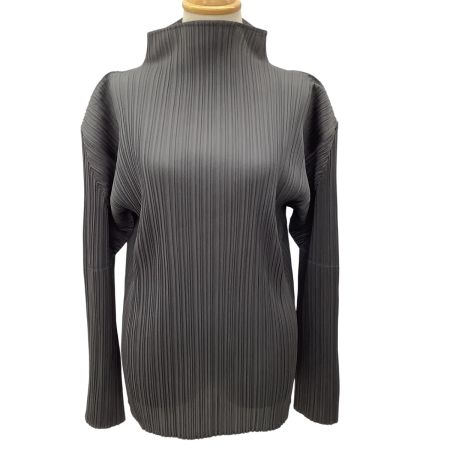 ISSEY MIYAKE イッセイミヤケ PLEATS PLEASE カットソー SIZE 4 PP05-JK005 グレー