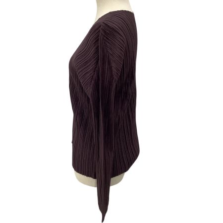ISSEY MIYAKE イッセイミヤケ PLEATS PLEASE カットソー SIZE 3 PP93-JK696 パープル