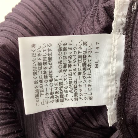 ISSEY MIYAKE イッセイミヤケ PLEATS PLEASE カットソー SIZE 3 PP93-JK696 パープル