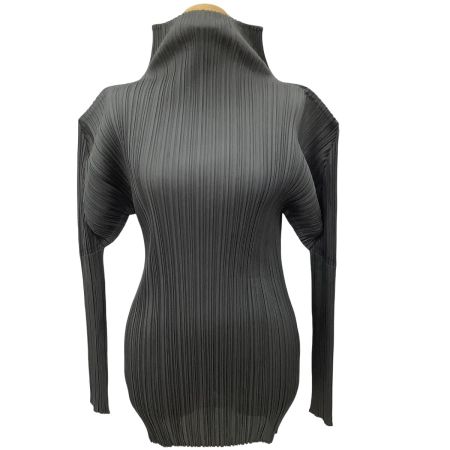 ISSEY MIYAKE イッセイミヤケ PLEATS PLEASE カットソー SIZE 3 PP04-JK604 グレー