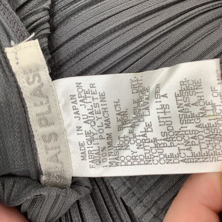 ISSEY MIYAKE イッセイミヤケ PLEATS PLEASE カットソー SIZE 3 PP04-JK604 グレー