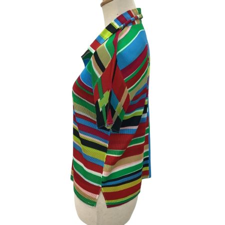 ISSEY MIYAKE イッセイミヤケ PLEATS PLEASE カットソー SIZE 3 PP31-FK763 マルチカラー