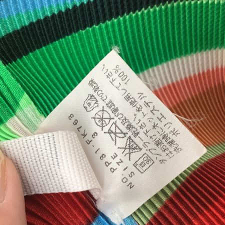 ISSEY MIYAKE イッセイミヤケ PLEATS PLEASE カットソー SIZE 3 PP31-FK763 マルチカラー