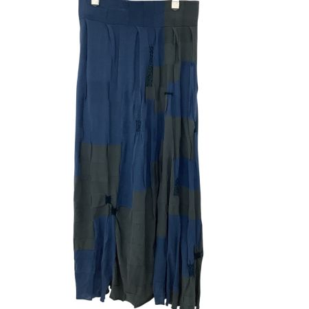 JURGEN LEHL ヨーガンレール レディース スカート SIZE M J0131KS021 ブルー×グレー