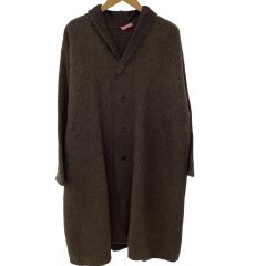 Babaghure ババグーリ ヨーガンレール レディース コート 毛93％アルパカ7％ SIZE M J0584FC521 ブラウン Bランク