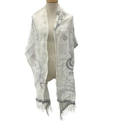 Babaghure ババグーリ ヨーガンレール レディース ストール ホワイト Bランク