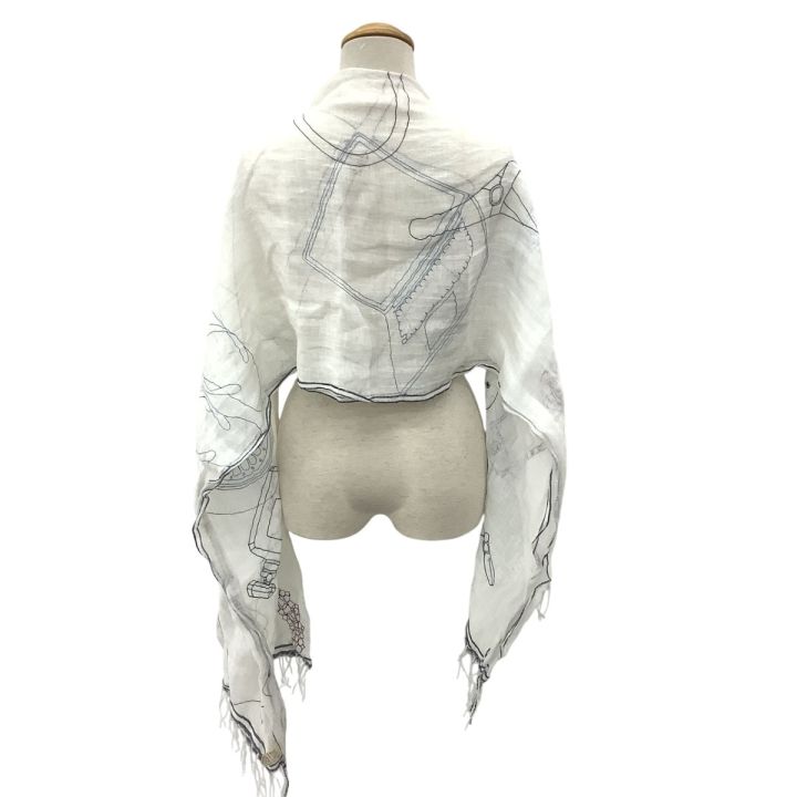 Babaghure ババグーリ ヨーガンレール レディース ストール ホワイト