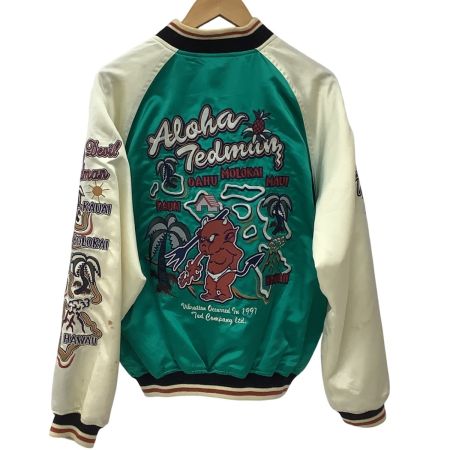 Ted Company テッド カンパニー テッドカンパニー メンズ リバーシブル ジャケット スカジャン SIZE 42 ブラック×アイボリー