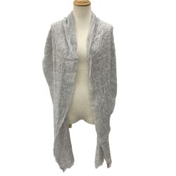 JURGEN LEHL ヨーガンレール レディース ストール  ライトグレー Bランク