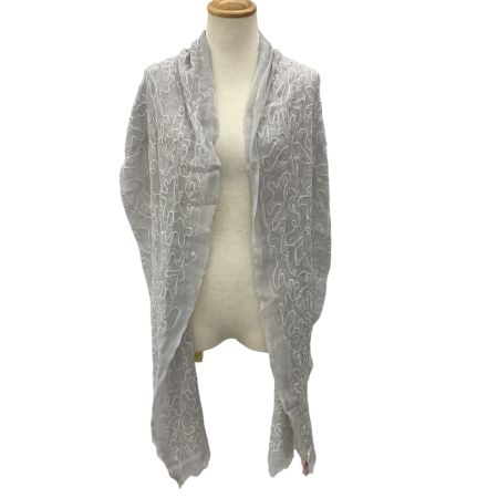 JURGEN LEHL ヨーガンレール レディース ストール  ライトグレー