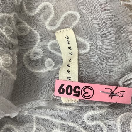 JURGEN LEHL ヨーガンレール レディース ストール  ライトグレー