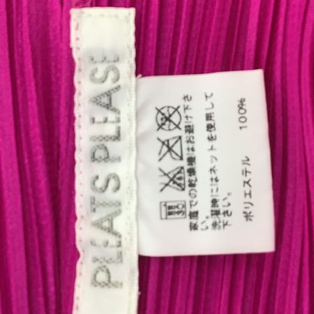 ISSEY MIYAKE イッセイミヤケ PLEATS PLEASE カットソー SIZE 3 PP93-JK163 ショッキングピンク