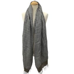 JURGEN LEHL ヨーガンレール レディース ストール  スカイブルー Bランク